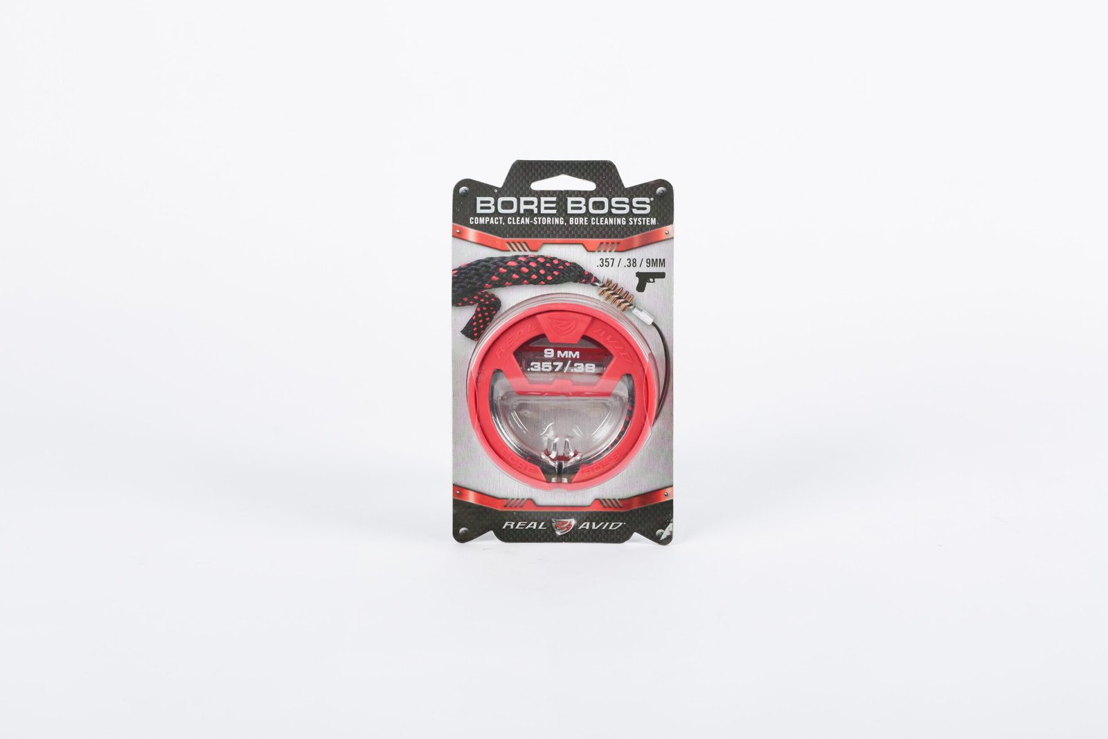 7X4A1306 Real Avid Bore Boss Pistol Bore Cleaner – .357 / .38 / 9mm - Image 1
