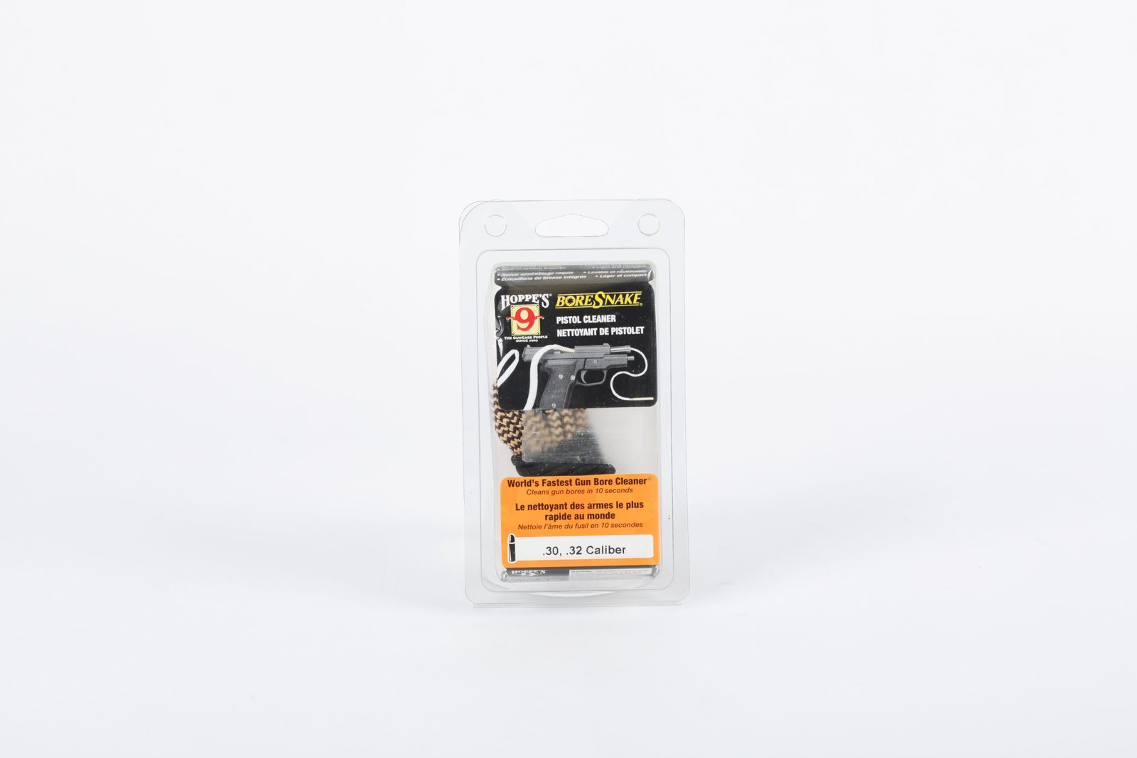 7X4A1322 Hoppe’s 9 BoreSnake Pistol Cleaner – .30 / .32 Caliber - Image 1